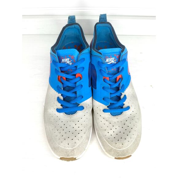 Nike SB Project BA Premium Photo Blue Orange 599643-484 Men’s Size 9.5 Rare main image 4